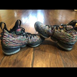 Nike LeBron James Tennis XV Shoe multi color/black